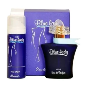 Blue Lady Perfume 40ml With Free 50ml Deo Spray
