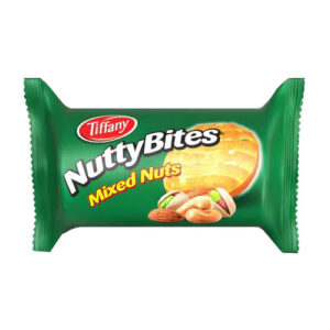 Tiffany Nutty Bites Mixed Nuts Biscuit Bites 8 x 90g Pack