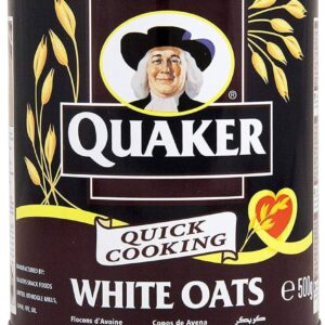 Quaker White Oats – 500 gm Tin (U.A.E)