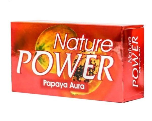 Nature Power Papaya Aura Soap 125g