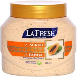 La Fresh Papaya Face Scrub, 500 ml