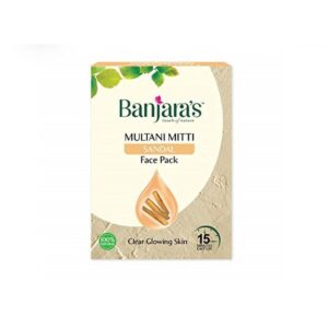 Banjaras Multani Mitti Sandal Face Pack – 100g