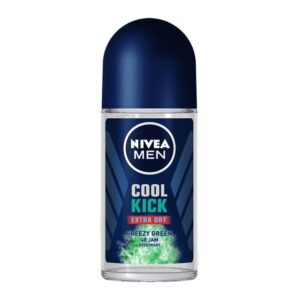 NIVEA Men Cool Kick Extra Dry 50Ml Deodorant Originals ​48 Hours50ml