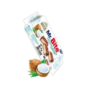 Mr.Bite Milk Chocolate Coated Wafers With Coconut Cream 38g