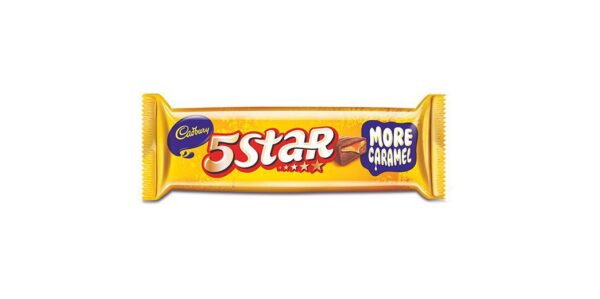 Cadbury 5 Star Chocolate Bar, 10.1g |
