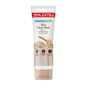 Mamaearth Rice Water Face Wash 100ml + 25ml Extra