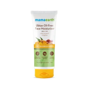 Mamaearth Ubtan Oil-Free Face Moisturizer For Skin Brightening – 80 Ml