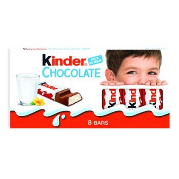 Kinder Chocolate 8Bars 100g