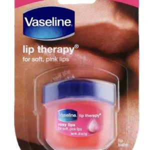 Vaseline Lip Therapy Rosy Lips Pure Petroleum Jelly Lip Balm 0.25oz