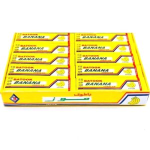 Batook Banana Chewing Gum 12.5g 20pack