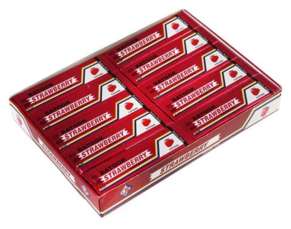 Batook Strawberry Chewing Gum 12.5g (20pack)